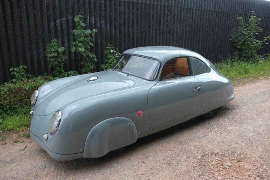 Porsche 356 Streamliner wins The Outlaws class at Concours Virtual