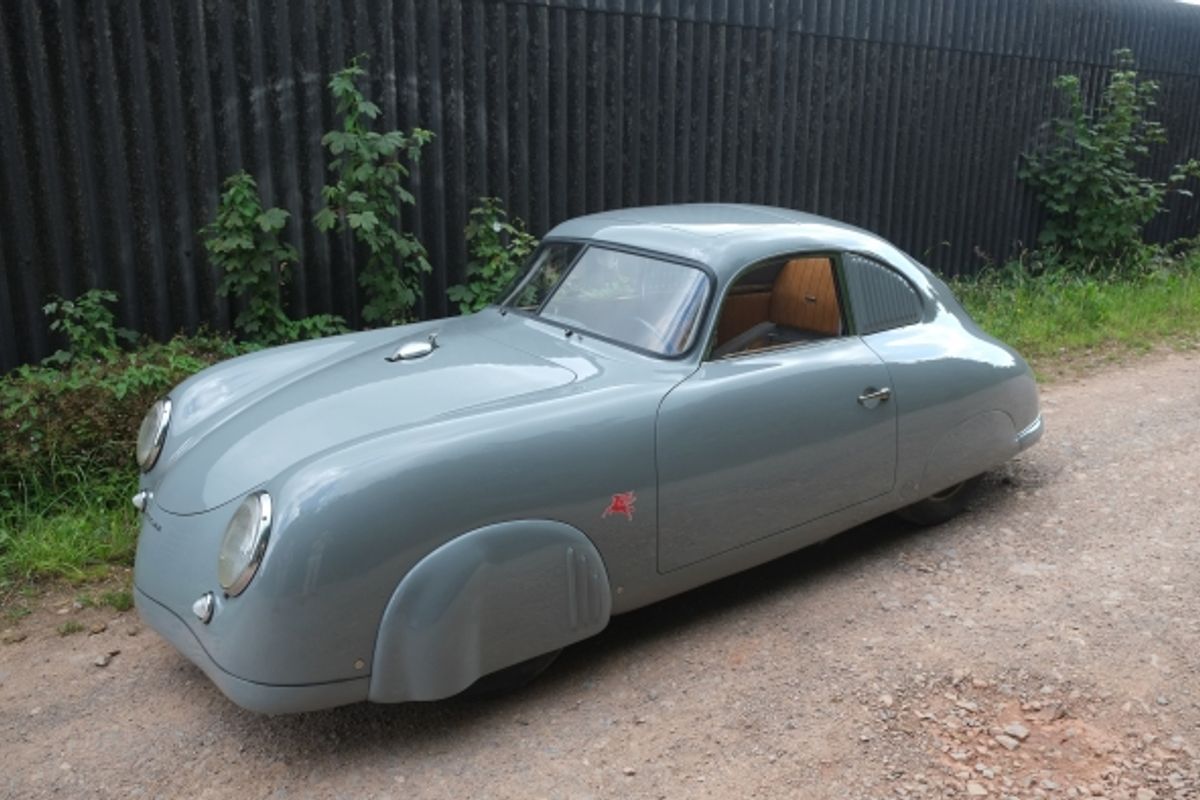 Porsche 356 Streamliner wins The Outlaws class at Concours Virtual
