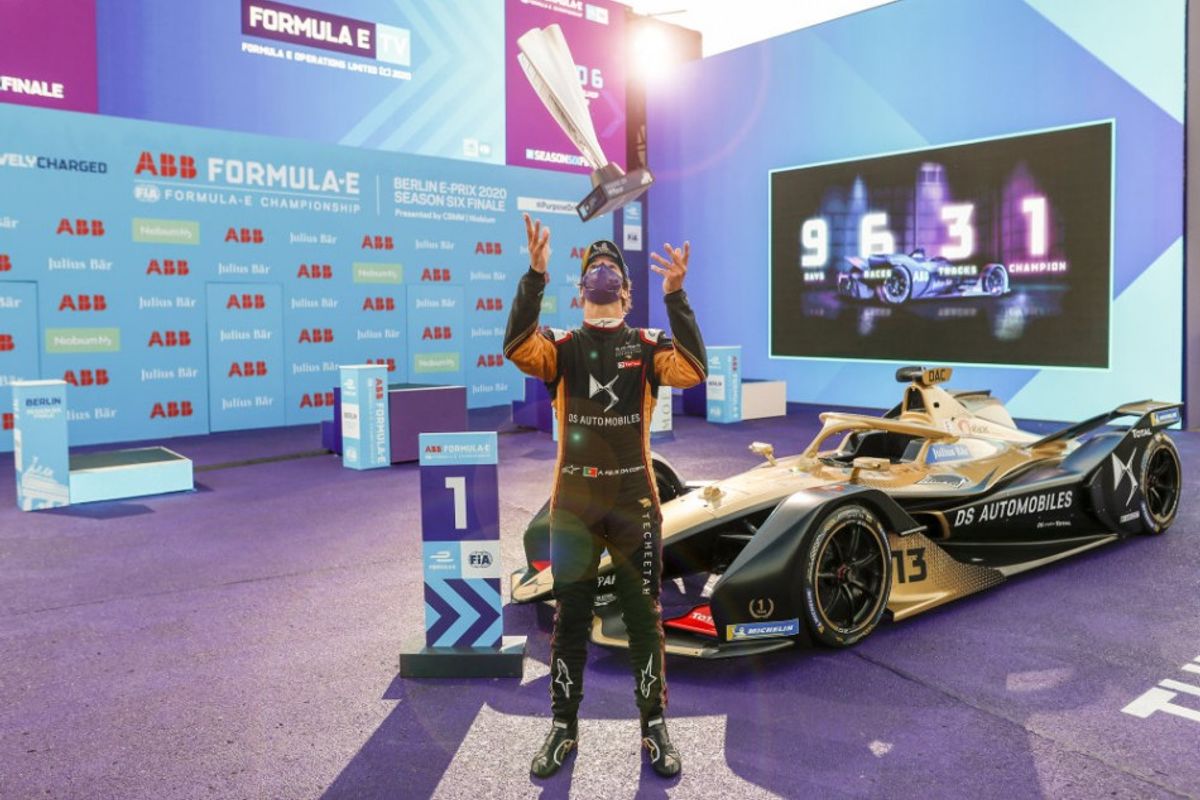 Da Costa wins Berlin E-Prix