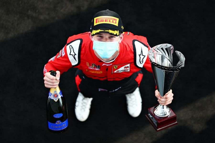 Callum Ilott scores second F2 win to take championship lead