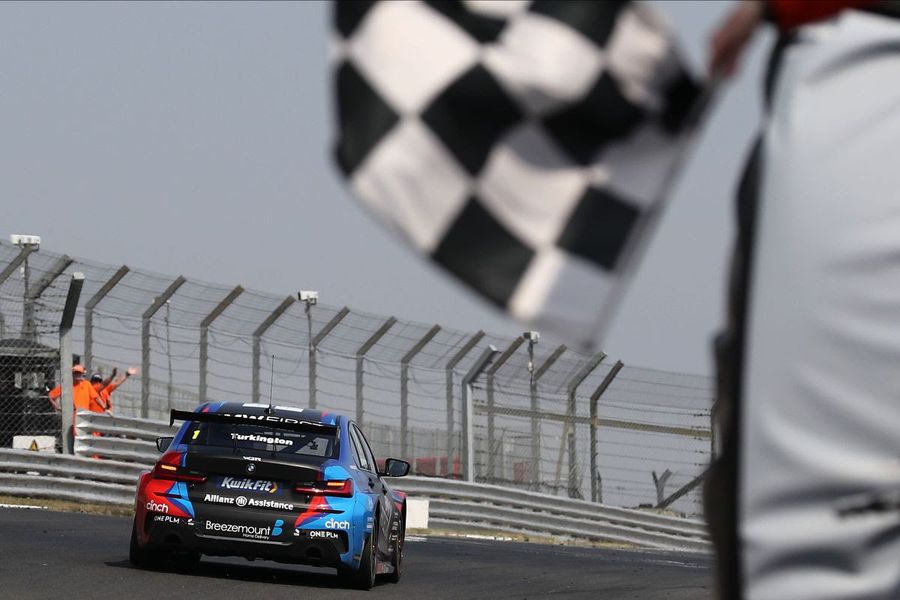 Three different winners on fantastic day of BTCC racing 