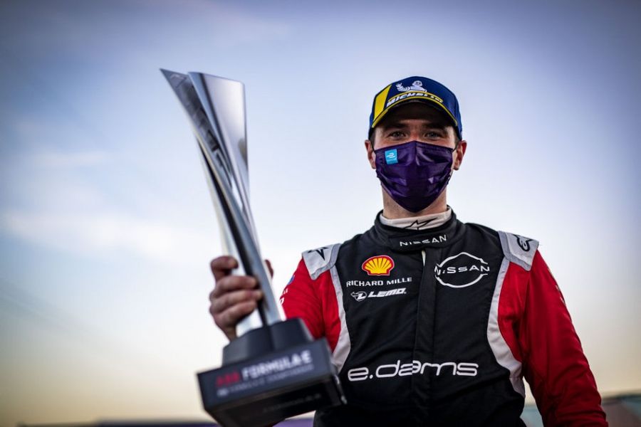 Rowland races to maiden E-Prix win in Berlin