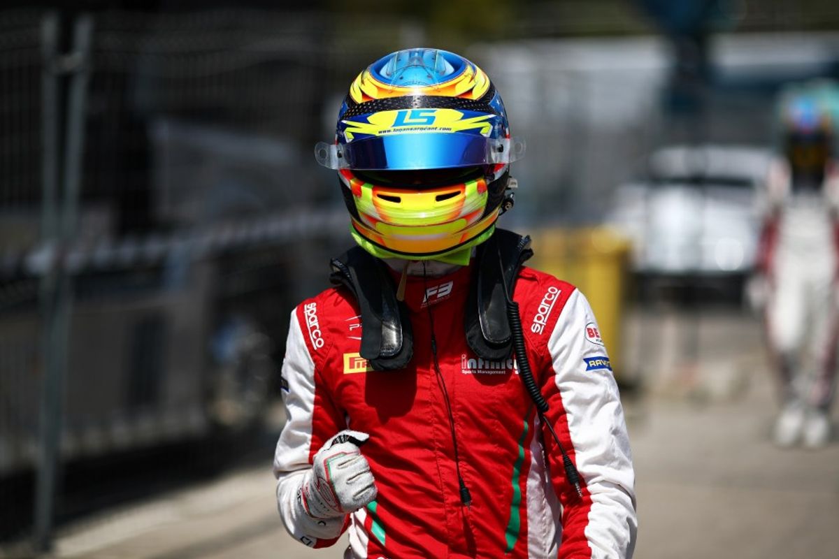 Logan Sargeant takes third successive FIA Formula 3 pole
