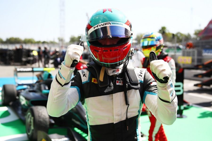 Jake Hughes wins first F3 Race of Barcelona