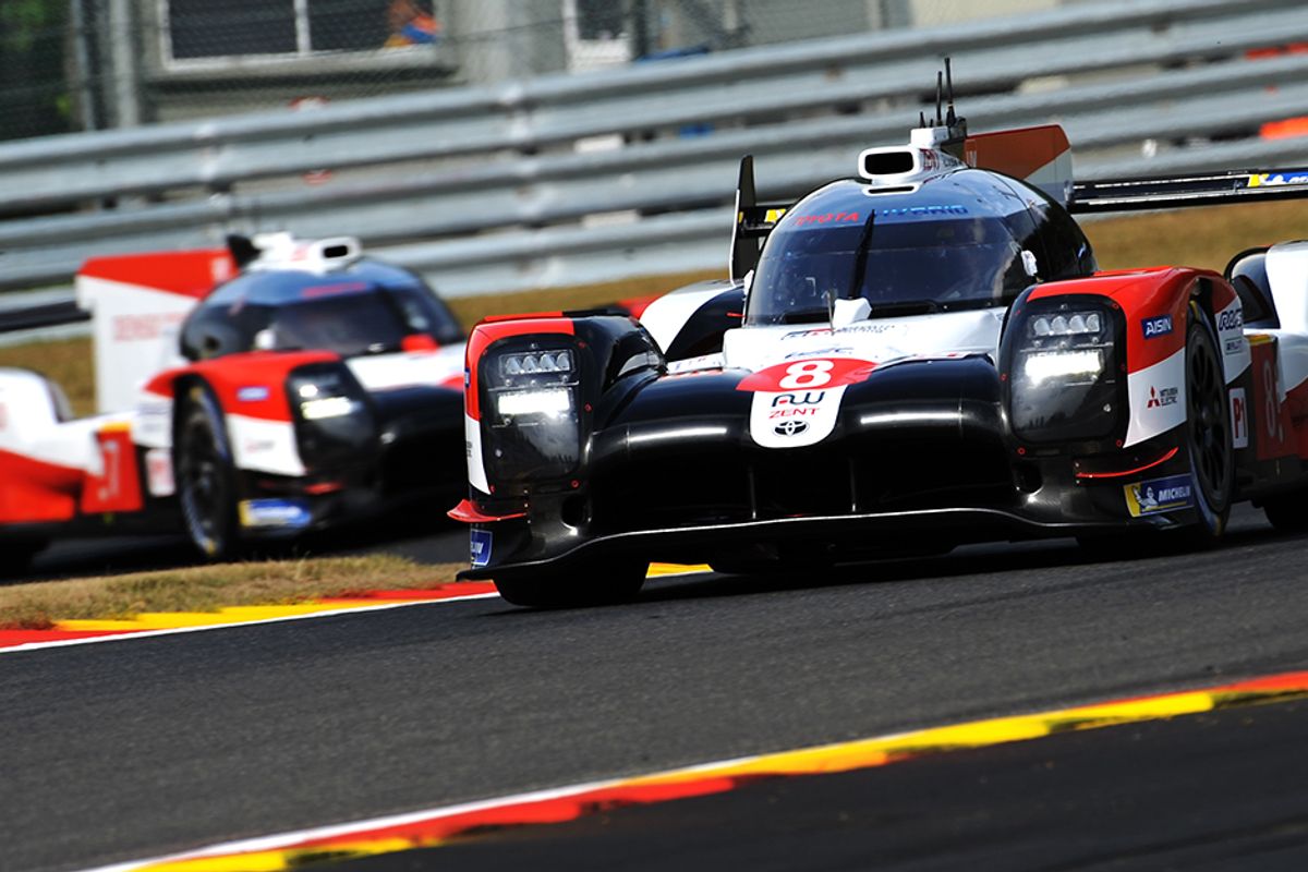 Toyota wins an unpredictable TOTAL 6 Hours of Spa