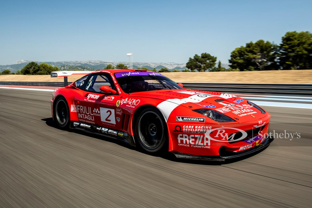 Ferrari 550 GT1 Prodrive sells for $4,290,000 at RM Sotheby's Monterey auction