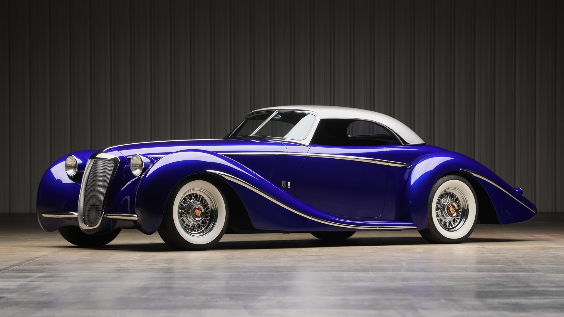 Unique Rick Dore Cadillac custom car at Worldwide Auctioneers