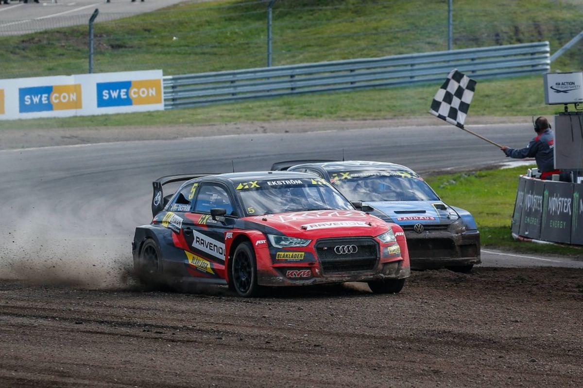 Mattias Ekstrom scores World RX of Sweden victory at home circuit