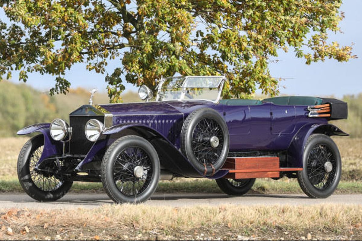 Stunning Rolls-Royce 40/50 HP Silver Ghost Alpine Eagle Tourer at Goodings