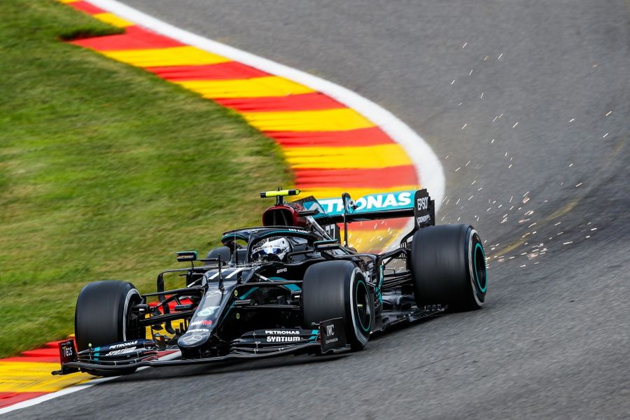 Bottas leads Belgian GP opening practice