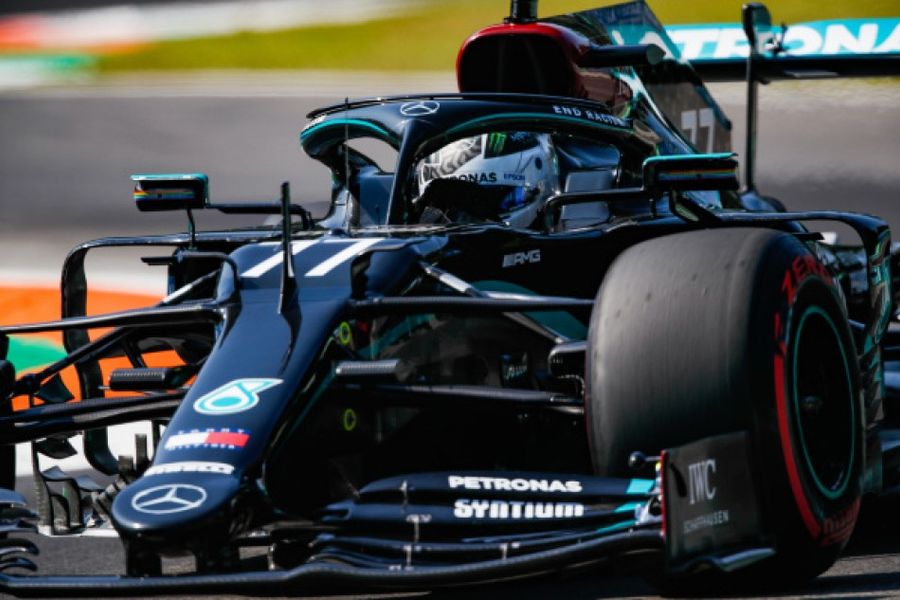Bottas tops Monza GP FP1 as Verstappen crashes out