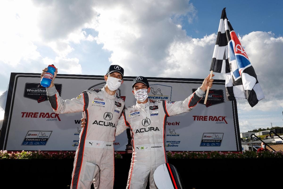 Castroneves and Taylor Win ﻿ Road Atlanta TireRack GP