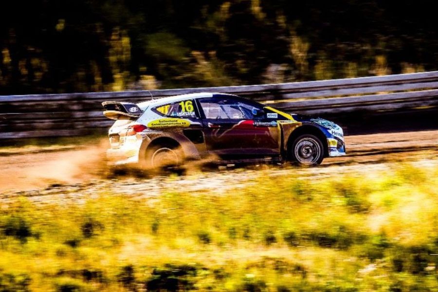 Eriksson closes in on RallyX Nordic Supercar crown