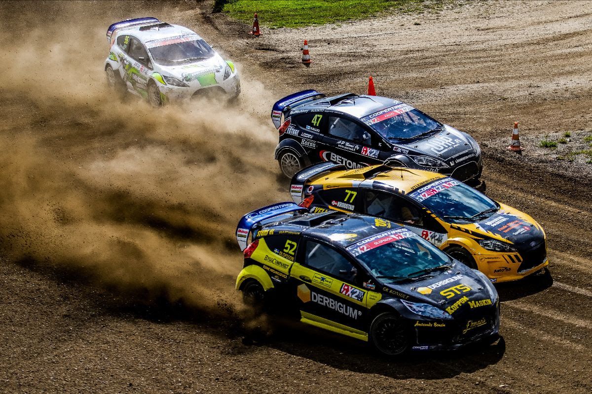 Oliver Eriksson wraps up maiden RallyX Nordic Supercar title