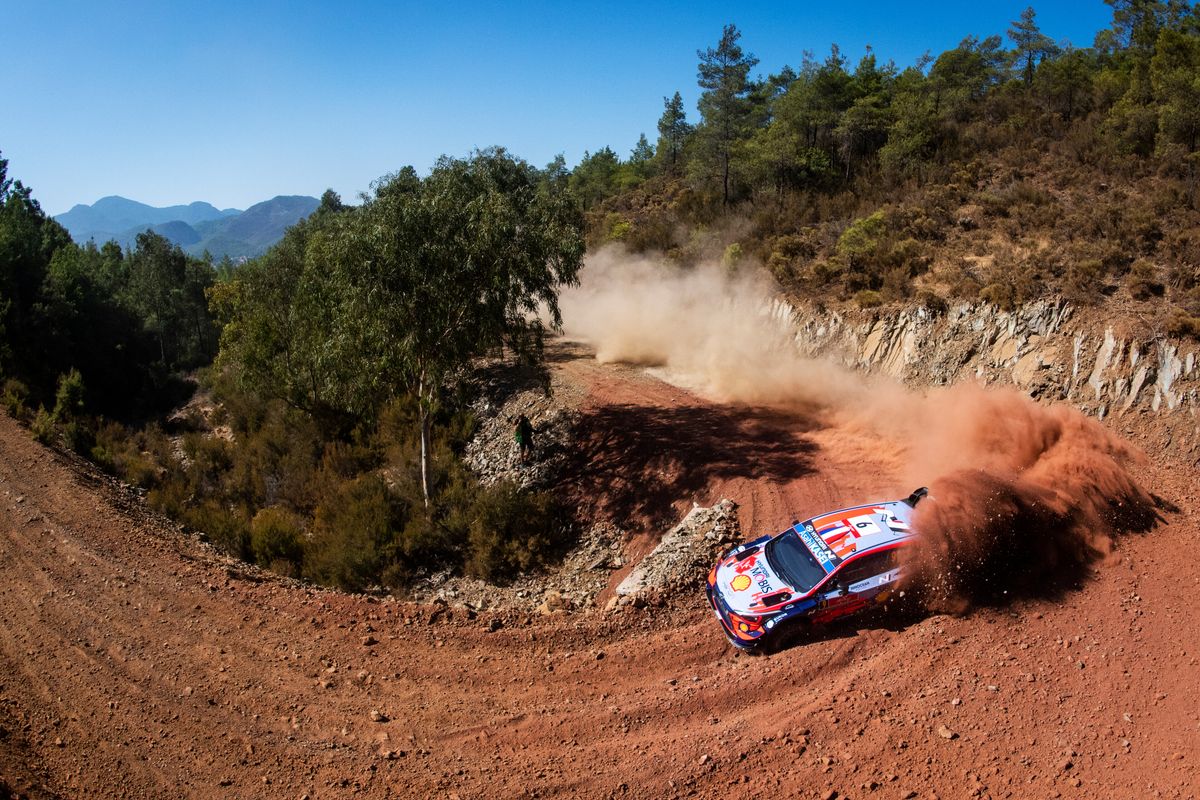 Sébastien Loeb  the surprise leader of Rally Turkey on Friday