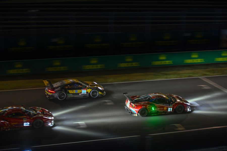 Le Mans 24hr :  Midpoint review, dreaded for several hours, the rain never arrived