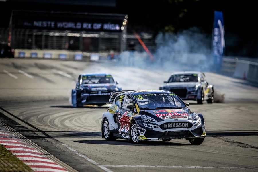 Eriksson extend Euro RX championship lead with victory in Latvia