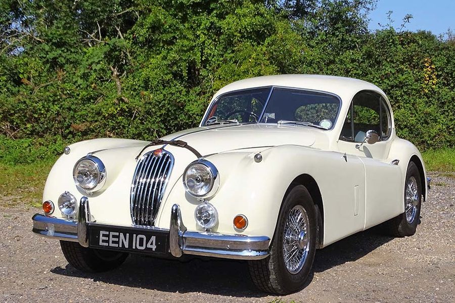 1955 Jaguar XK140 Fixed Head Coupe at H&H Duxford auction