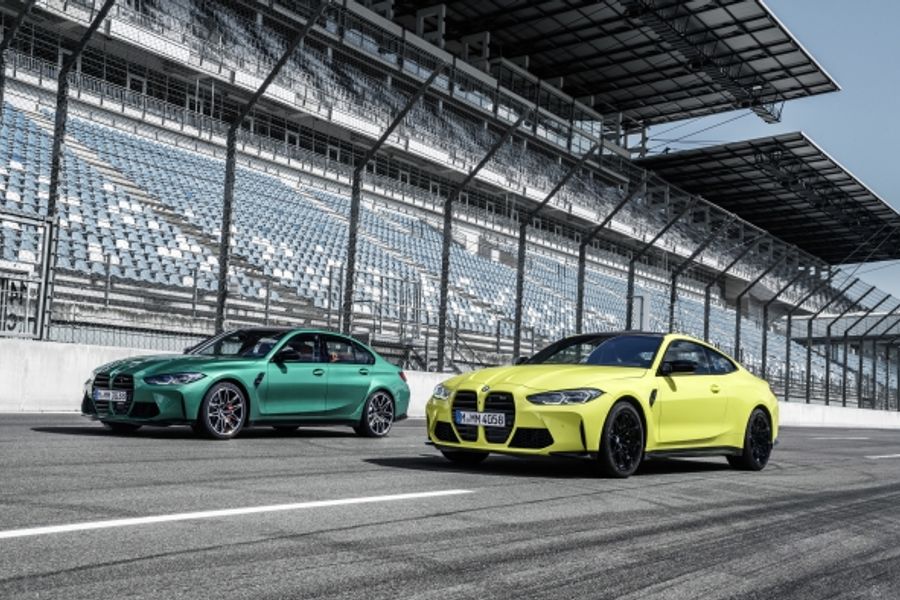 Latest BMW M3 Competition Saloon and new BMW M4 Competition Coupé