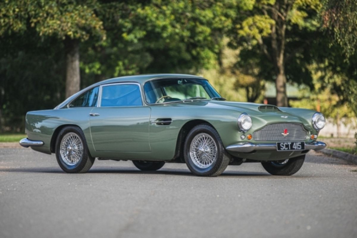  Aston Martin DB4 Series II Coupe at Silverstone's final 2020 sale