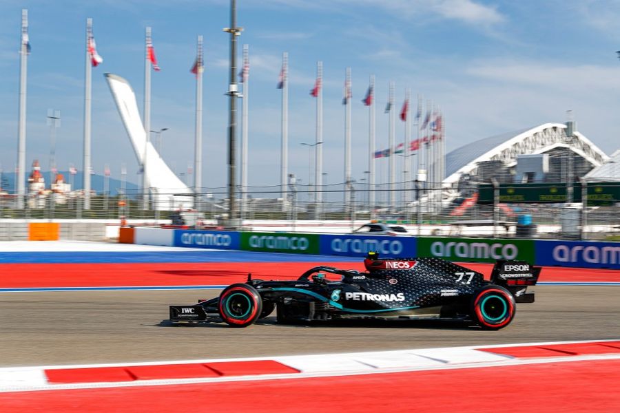 Bottas sets the pace in Russian GP practice