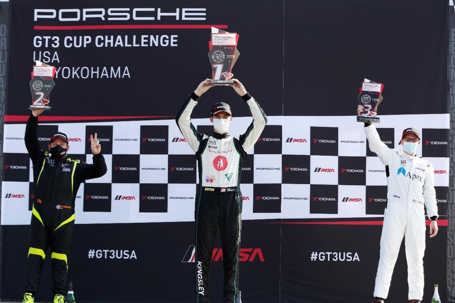 Kingsley Sweeps Porsche GT3 Cup Mid-Ohio Races 