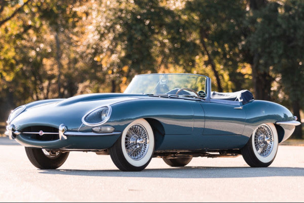 Jaguar E-Type Series I 3.8-Litre Roadster at Gooding's Geared Onlin