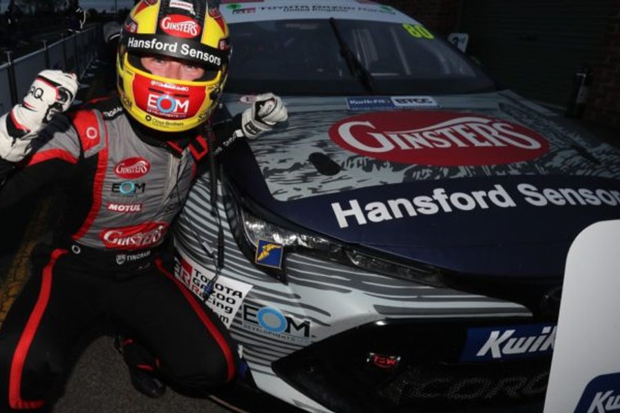 Tom Ingram wins final BTCC race at Croft