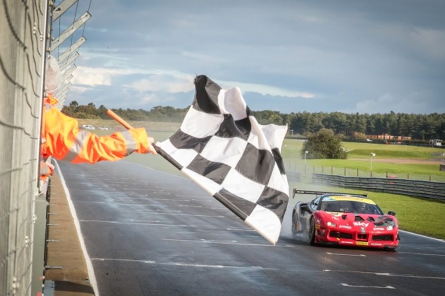 Ferrari Challenge UK crowns 2020 champions at Snetterton
