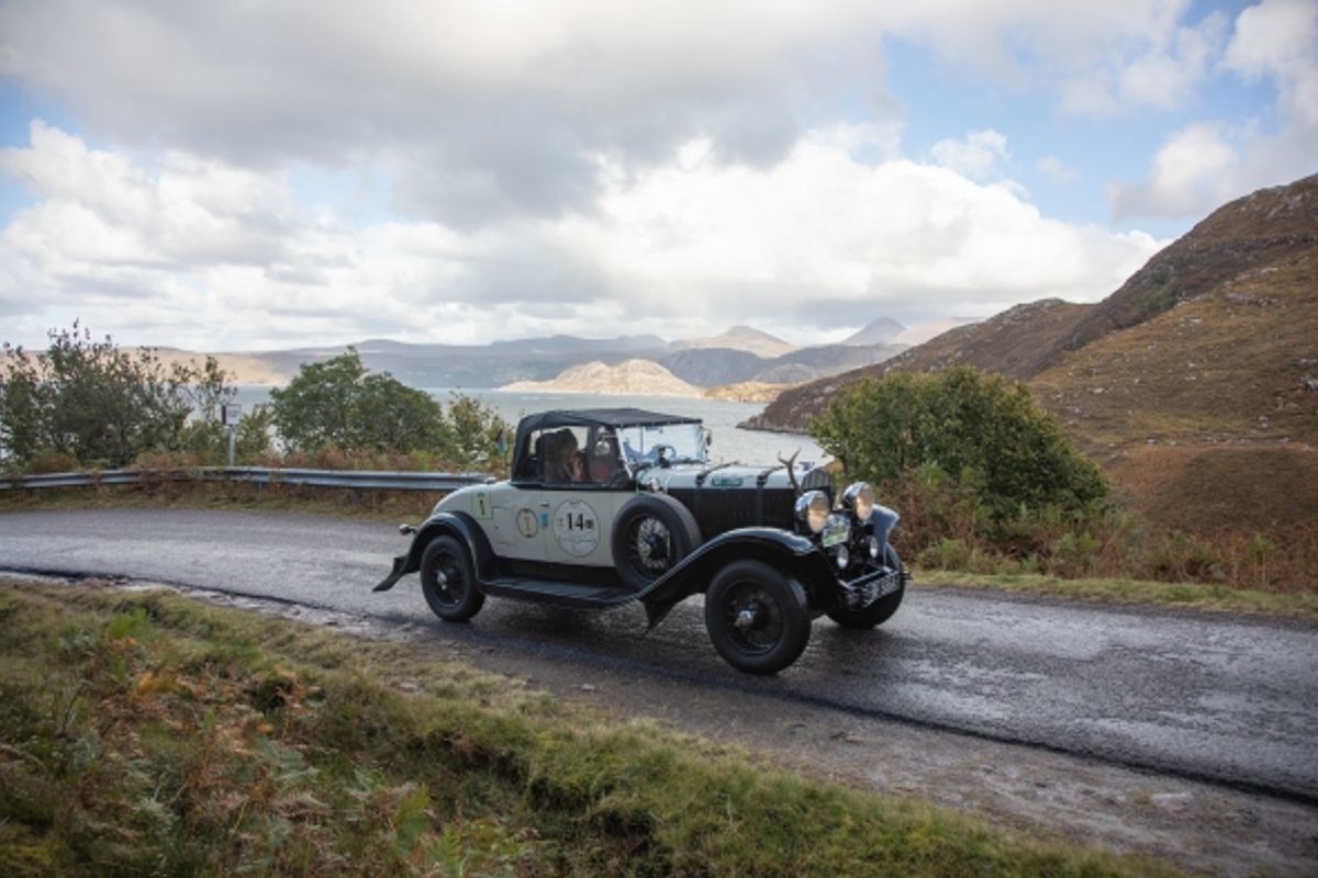 Chrysler 75 Roadster takes victory in bespoke Highland 1000 classic rally
