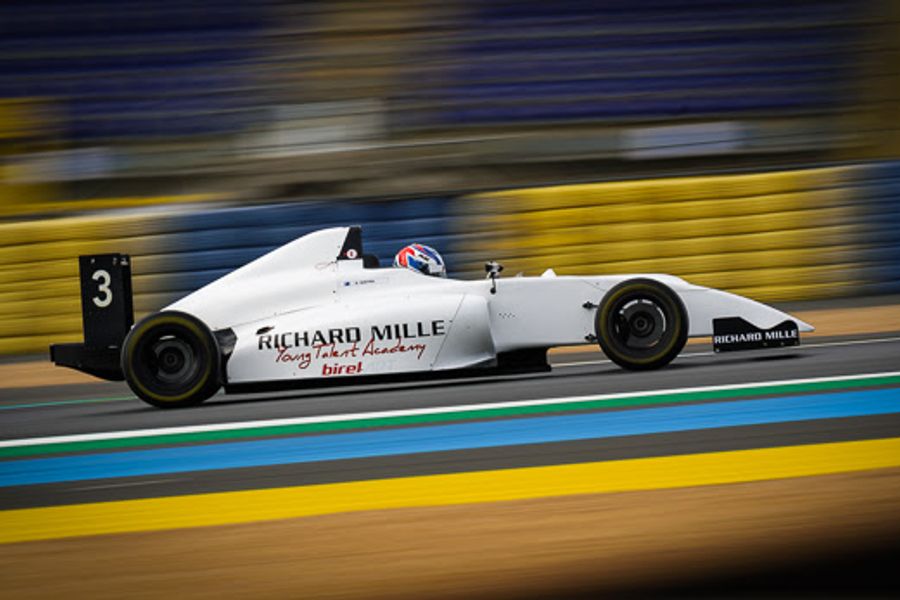 Hugh Barter wins Richard Mille Young Talent Academy scholarship