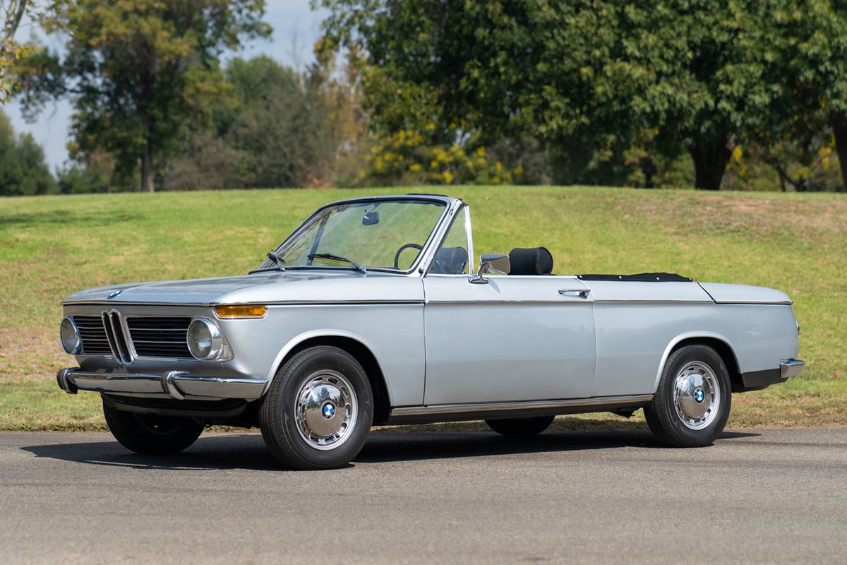 Rare, collectible 1972 BMW 1600-2 cabriolet at Gooding's Geared Online
