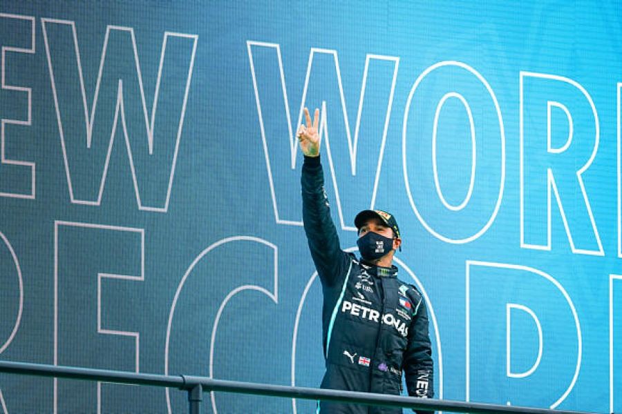 Hamilton wins Portuguese Grand Prix, drives into the record books