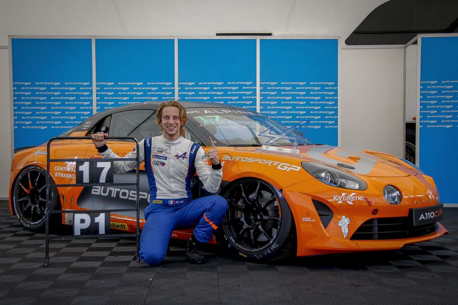 Jean-Baptiste Mela wins 2020 Alpine Elf Europa Cup