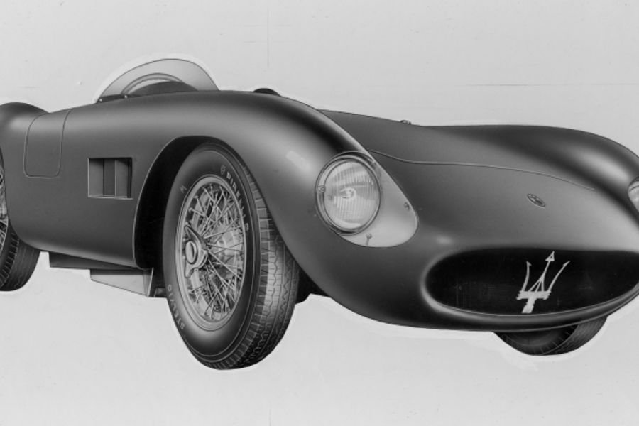  Maserati commemorates victory of the Tipo 300S at Venezuela GP