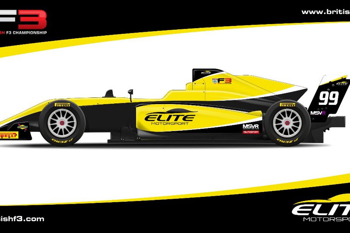 Elite Motorsport join BRDC British F3 Championship