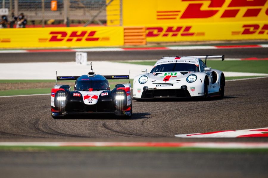 Toyota and Porsche on pole for WEC finale in Bahrain