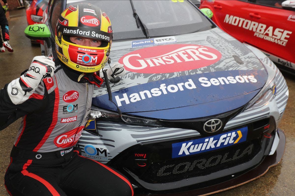Brands Hatch pole keeps BTCC title dream alive for Tom Ingram 