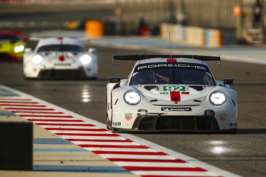 GTE-Pro 1-2 for Porsche at Bahrain WEC season finale with the 911 RSR