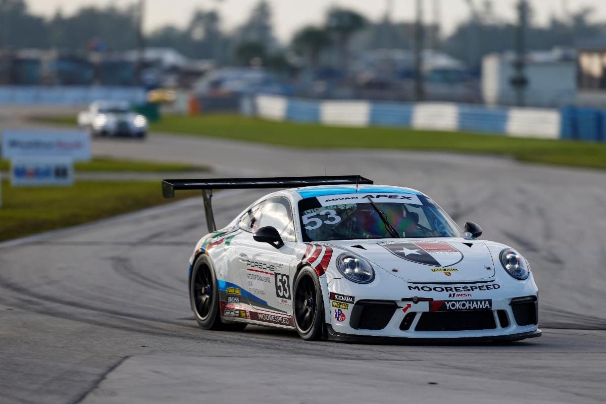 Moorespeed, Dickinson secure second place in Porsche GT3  Platinum Cup
