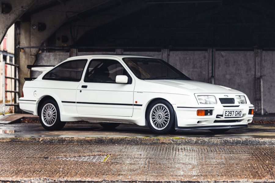 Low mileage 1987 Ford Sierra Cosworth  RS500 sells for £103,500