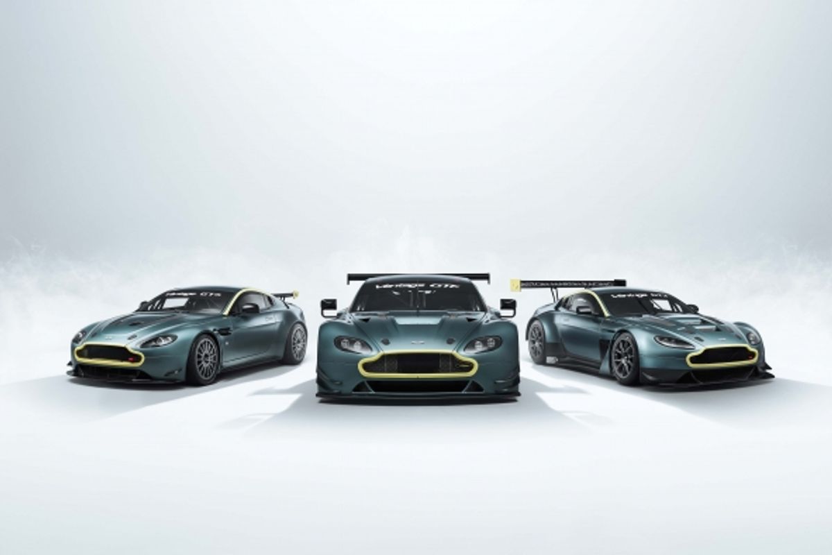 Special legacy edition collection of original Vantage race cars