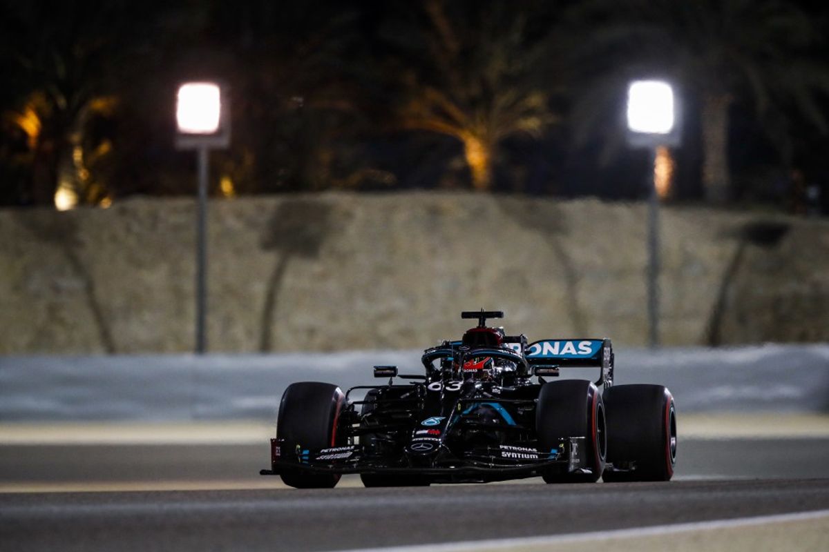 George Russell sets the pace for F1’s Sakhir Grand Prix