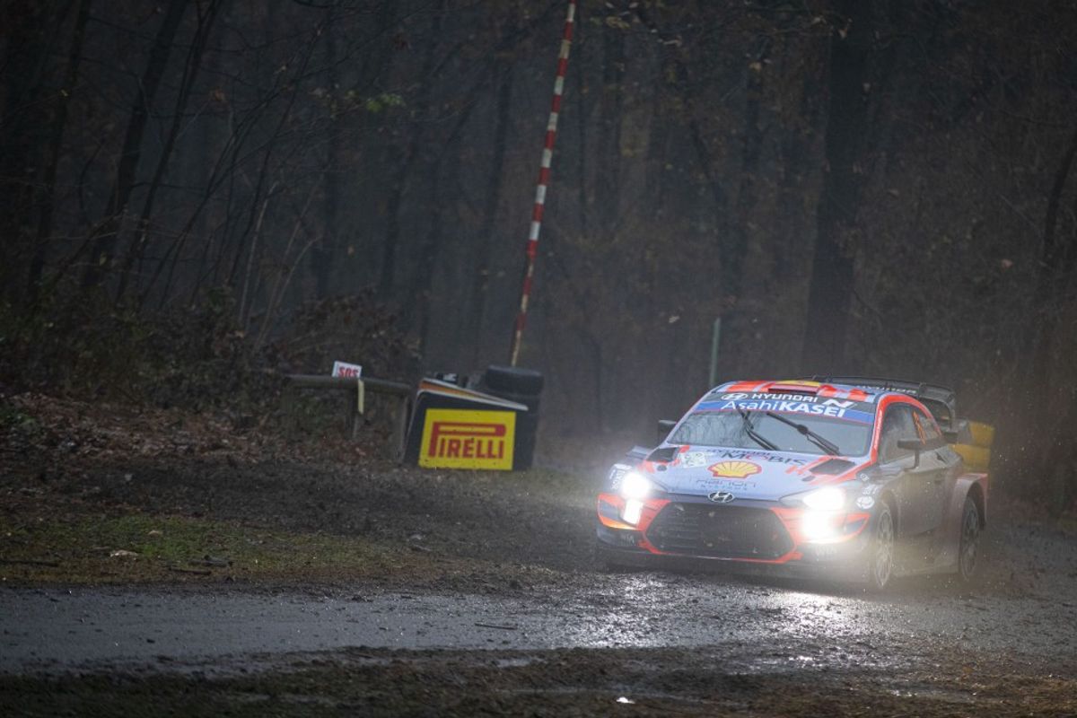 Dani Sordo snatches a one-second lead at ACI Rally Monza