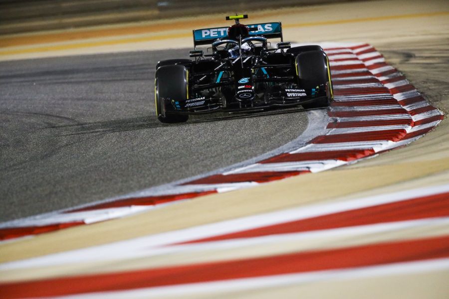 Bottas on Sakhir pole alongside George Russell