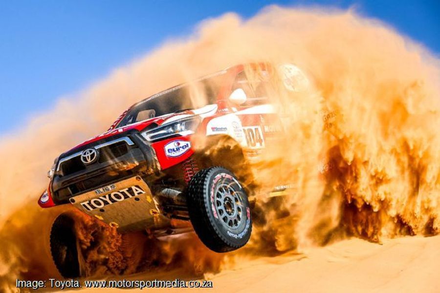 Giniel de Villiers beats Brian Baragwanath to Dakar Day 5 win