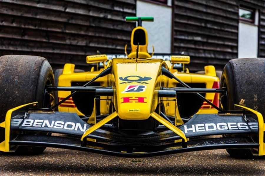 Drive a genuine Jordan F1 race car