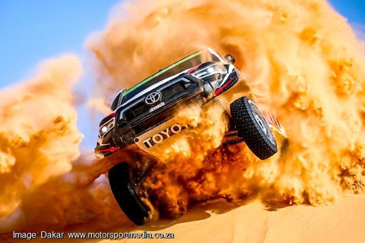 Al Rajhi, Brabec win on a tough Dakar day in the desert