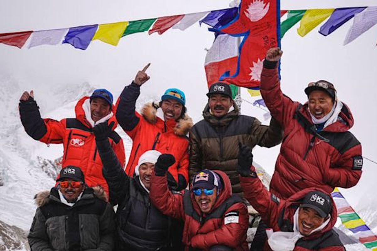 Nirmal Purja completes world-first summit of K2 in winter