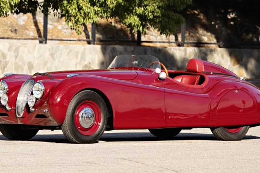 Jaguar XK120 Roadster among lots still available from Geared Online, results